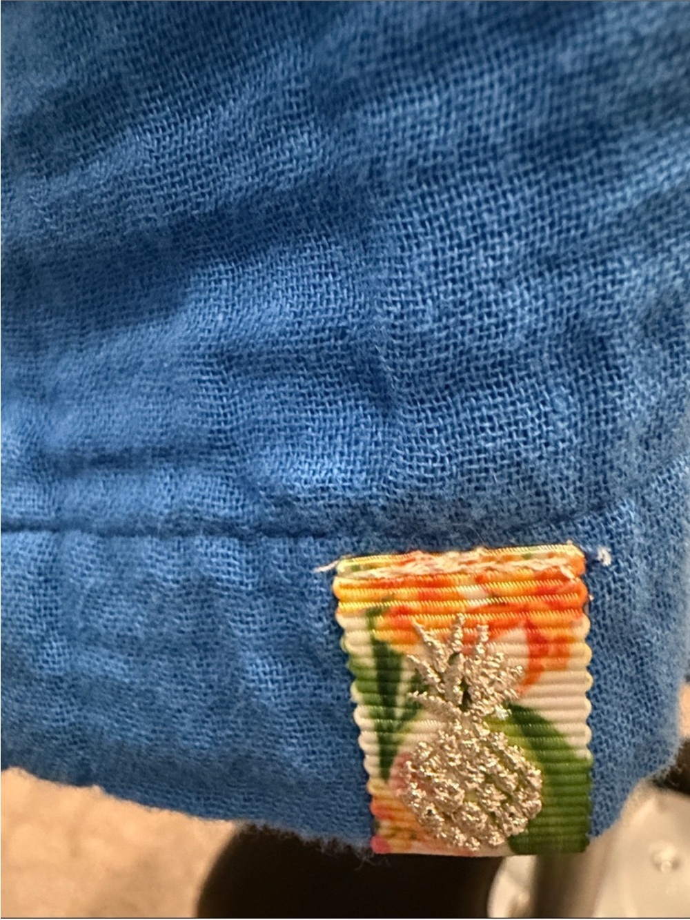 🆕 TOMMY BAHAMA Coral Isle Short-Sleeve Romper in Palace Blue Size medium - Picture 4 of 6